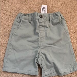 The Children's Place Sage Green Pull-On Shorts